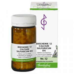 BIOCHEMIE 12 Calcium sulfuricum D 6 Tabletten