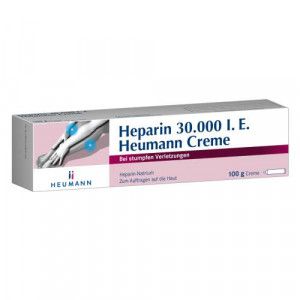 HEPARIN 30.000 Heumann Creme